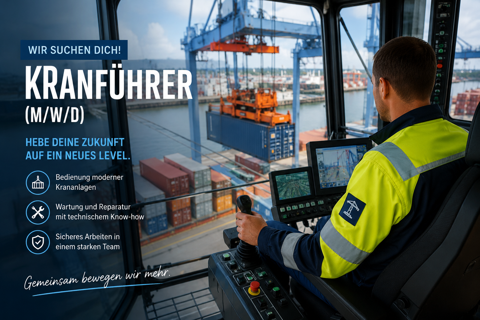 Mitarbeiter Umschlag, Kran- und Geräteführer (w/m/d)